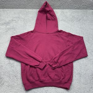Sudaderas con capucha sólidas para hombres y mujeres, sudaderas con capucha de lana de mezcla suave con bolsillo de canguro, industria deportiva de alta calidad - Product Image 1