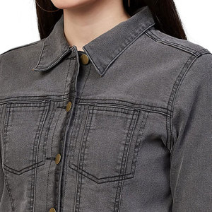 Chaqueta Vaquera para Mujer, Diseño Personalizado, Chaqueta Vaquera para Uso en Exteriores, Gran Venta - Product Image 6