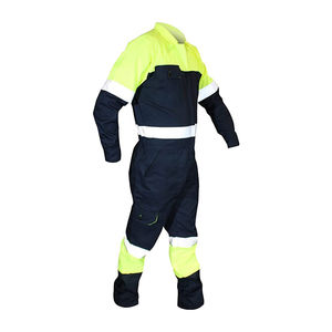 Men's Work Multi-Pocket Polyester <b>Bib</b> Overalls Protective Safety Trousers Work Pants <b>Coverall</b> Customizable Logo - Product Image 6