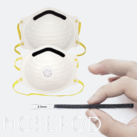 Échantillons gratuits Masque facial certifié Niosh N95 Masque anti-poussière jetable Masque respiratoire industriel N95