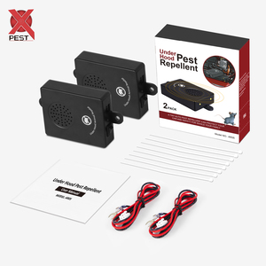 X-PEST มอร์เทนเครื่องไล่รถอัลตราโซนิกใต้ฝากระโปรงหน้ารถไฟแฟลชเพื่อป้องกันหนูและหนูให้พ้นจากเครื่องยนต์12V - Product Image 5