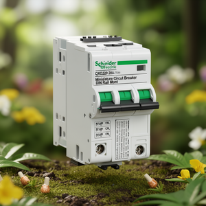Disjoncteur miniature bipolaire Schneider Electric QO220 20A pour montage sur rail DIN - Product Image 3