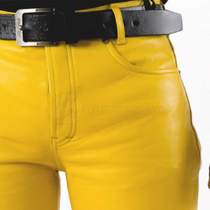 Pantalon en cuir de qualité supérieure pour homme, best-seller, léger, style décontracté et sportif, taille haute, coupe droite, respirant, séchage rapide - Product Image 6