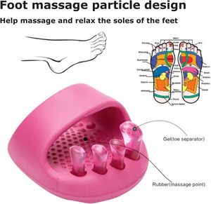 Entrenador de arco de pie de alineación mejorada para piernas, Corrector de juanete compacto, tonificación de glúteos, estiramiento de pantorrilla, separación de dedos para masajeador de pies - Product Image 6