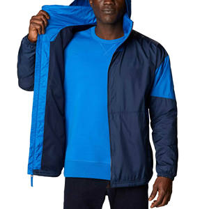 Veste coupe-vent personnalisée pas chère, veste coupe-vent décontractée tendance, manteau pour homme, vêtements d'extérieur printemps automne, veste coupe-vent pour homme - Product Image 3