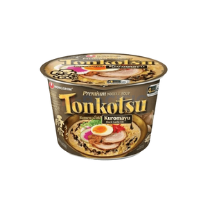 NONGSHIM BIG BOWL TONKOTSU KUROMAYU <b>NOODLES</b> 6 PACK - Product Image 4
