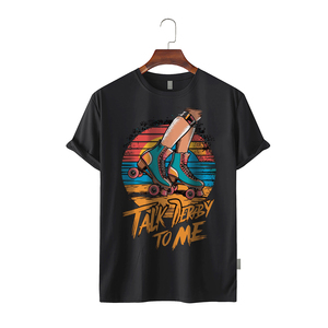 Camiseta de Manga Corta para Hombre, Corte Regular, 100% Algodón Tejido, Cuello Redondo, Impresión Frontal Personalizada, Color Sólido, 180g, Ecológica, 2026 - Product Image 3