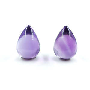 Aigue-marines naturelles du Brésil 35,30 carats, qualité supérieure, quartz clair, effets lumineux, taille ovale, pampilles simples, paire assortie, IGI - Product Image 1