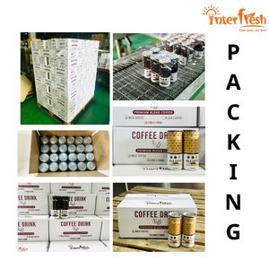 INTERFRESH Wake Milk Coffee 180ml Coffee Doubleshot Black Vietnamese Cafe Den OEM for USA/Canada & Chile/Colombia | HACCP HALAL - Product Image 6