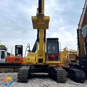 Excavatrice sur chenilles Komatsu PC220-8 d'occasion à vendre, équipement de construction avec moteur et composants de pompe principaux, prix bas - Product Image 3