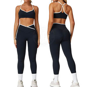 Ensemble de yoga pour femmes, dernière tendance, prix de gros, fabriqué au Pakistan - Product Image 6