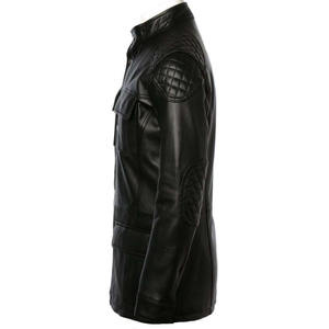 Veste en cuir vintage pour homme, véritable cuir véritable, veste de chasse, veste décontractée pour le camping, veste de mode, vente en gros OEM - Product Image 2