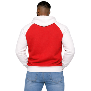 Sudadera con Capucha Kappa Alpha Psi YO, Diseño de Mano, 1911, Roja, Manga Raglán, Felpa Premium, Sudadera de Fraternidad Griega - Product Image 2