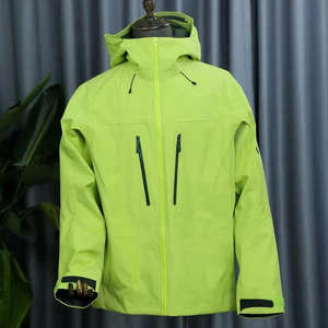 Chaqueta de lluvia Unisex Ajuste cómodo Impermeable Durable OEM ODM Directo de fábrica Venta al por mayor Chaqueta deportiva personalizada - Product Image 3