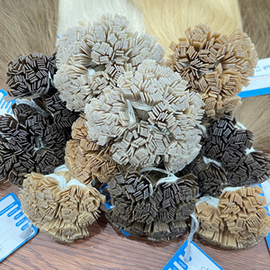 Extensiones de Cabello Humano Vietnamita 100% Natural de Alta Calidad con Punta Plana, Súper Suaves, Venta al Por Mayor - Product Image 3