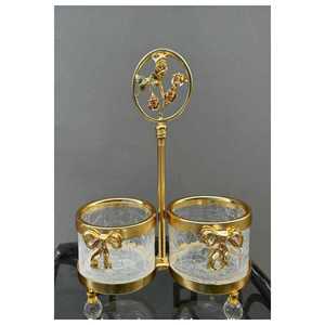 ขวดและขวดโหลสำหรับใส่ของ2li sosluk taşayak GOLD Renk - Product Image 1