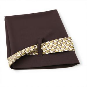 Top de Verano Casual sin Tirantes con Cierre Lateral y Tejido Transpirable Color Marrón para Mujer, 100% Poliéster con Impresión Digital - Product Image 4