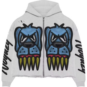 2025 Sudadera con capucha de color sólido informal para hombre al por mayor Sudadera de punto transpirable con diseño de logotipo personalizado - Product Image 4