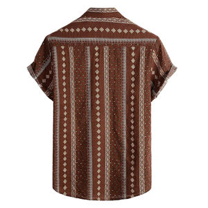 เสื้อยืดพิมพ์ลายสำหรับผู้ชายชุดสั้นผ้านุ่มพิมพ์ลายสำหรับผู้ชาย - Product Image 4