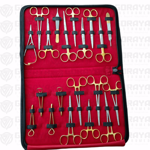 CAMPO MILITAR CIRUGÍA MENOR QUIRÚRGICO KIT DE INSTRUMENTOS DENTALES VETERINARIOS - Product Image 1