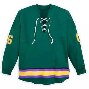 เสื้อเจอร์ซีย์เล่นฮ็อกกี้น้ำแข็งสำหรับเยาวชนสไตล์คลาสสิกจากสหรัฐอเมริกา - Product Image 1