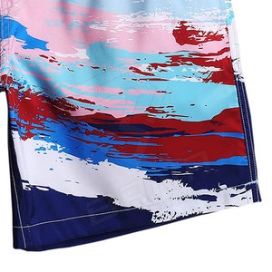 Short de bain de plage pour hommes personnalisé de haute qualité OEM Short de bain 100% coton écologique à sublimation - Product Image 6