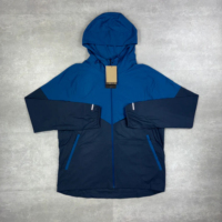 2025 dernier Style unisexe Nylon coupe-vent ensemble meilleure vente en gros vêtements de sport de gymnastique avec Logo imprimé OEM ODM entretenu