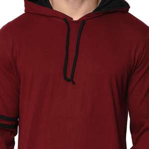 100% coton polaire unisexe personnalisé impression brodé Logo sweat solide plaine sweats à capuche et sweats en gros - Product Image 5