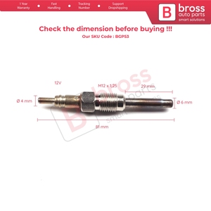 หัวเทียน BGP53 1 ชิ้น GX80 100226376 GN020 สำหรับ Alfa 1.9 2.4 D - Product Image 5