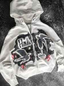 Premium Quality Customized Streetwear Screen Print Pullover Hoodie For Men's <b>100</b>%Cotton 500GSM Flees - Product Image 4