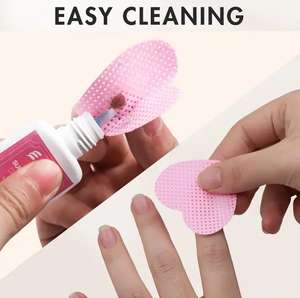 200 pièces tampons de cils propres Logo personnalisé vente chaude lingettes papier coton cils colle dissolvant essuyer cils tampon de nettoyage pour Extension de cils - Product Image 4