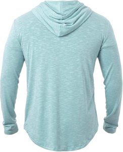 Men's Lightweight Fleece Pullover Hoodie Casual Stretchy Long Sleeves Pocket Eco-Friendly Quick Dry Breathable Winter Autumn - Product Image 2