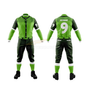 Uniforme de baseball pour hommes maillot d'équipe personnalisé de sublimation usine OEM ODM vente en gros kit de vêtements de sport uniformes de baseball spécial joueur - Product Image 6