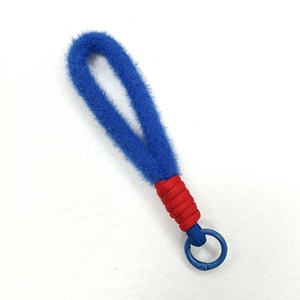 Cute Plush Decorative <b>Polyester</b> Braided Mobile Phone <b>Lanyard</b> Cartoon Color Braided Bag <b>Lanyard</b> Hand-woven Rope Crossbody Chain - Product Image 4