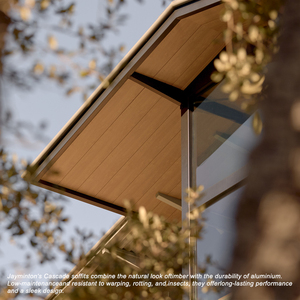 مصنع جايمينتون لفافة من الألومنيوم تبدو مثل لوح سقف خارجي من الخشب - Product Image 6