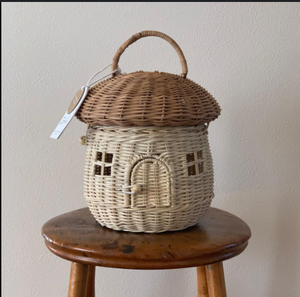 บ้านหวายสำหรับเด็กของเล่นเด็กบ้านเห็ดเป็นมิตรต่อสิ่งแวดล้อมสำหรับเด็กจากเวียดนาม - Product Image 5