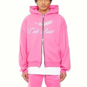 Chándal con cremallera totalmente personalizable OEM, chándal con logotipo personalizado para hombre, conjunto de chándal de dos piezas con trajes con logotipo para la temporada de invierno - Product Image 3