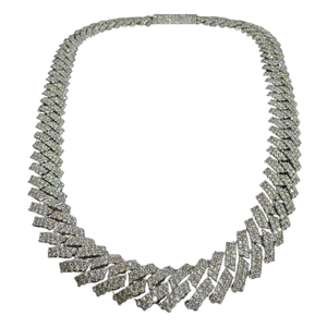 เครื่องทดสอบเพชร 16 มม. ผ่านการรับรองจาก GRA เพชรโมอิสซาไนต์ ชุบทอง ประดับเพชรแบบกรงเล็บ สร้อยคอจี้ฮิปฮอป สำหรับทุกเพศ เหมาะสำหรับงานปาร์ตี้ - Product Image 1