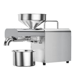 Presse à huile automatique à petite échelle pour arachides, soja, sésame, amandes, noix, <span class=keywords><strong>moringa</strong></span>, pépins de raisin, usage domestique - Product Image 1