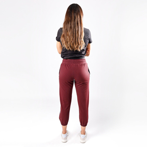 Pantalones de chándal unisex estampados de cintura alta para mujer de fabricante al por mayor, pantalones de chándal personalizados para mujer - Product Image 4