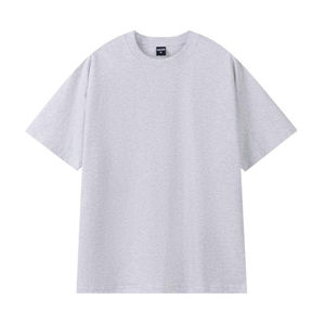 Men's Extra <b>Large</b> Sports T-Shirt 100% Cotton High Quality <b>Canvas</b> <b>Plain</b> Solid Color ODM Supply - Product Image 2