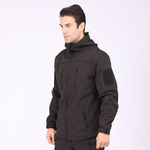 Veste d'automne en jean tissé sur mesure pour homme 2026, col montant, coupe-vent imperméable de haute qualité, style motard avec capuche - Product Image 3