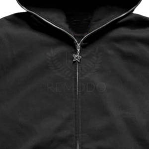 Sudadera con capucha de punto suave para mujer, estilo urbano de invierno, con cremallera y logo frontal - Diseño cómodo y elástico - Product Image 5