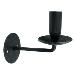 Nouvelle arrivée design élégant décor à la maison bougeoir de qualité supérieure fer noir couleur bougeoir de fournisseurs en gros - Product Image 2