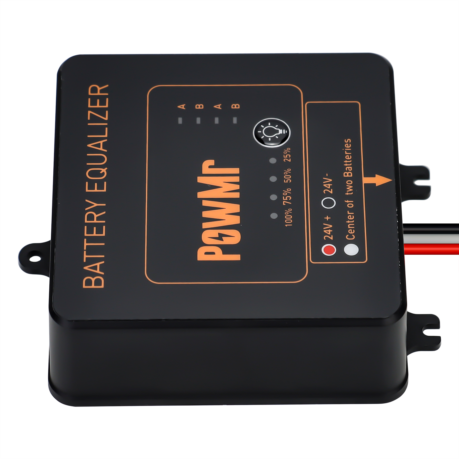 バッテリーイコライザー 24V バッテリー電圧バランサー、最大2個の12V 
