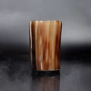 "Mythic Sip: Ancien vaisseau à corne de guerrier par l'artisanat du croissant - Product Image 3