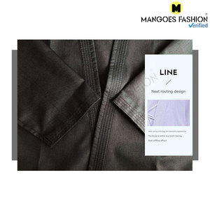Tenue d'arts martiaux personnalisée avec logo, uniforme de karaté de haute qualité 100% coton, durable, séchage rapide, respirant, service OEM pour la vente en gros - Product Image 6
