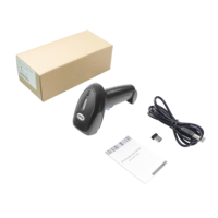 Fabrication OEM fournisseur chinois HZ-2019 scanner de codes à barres 1D sans fil/filaire USB et sans fil 2.4G pour les supermarchés des magasins en stock