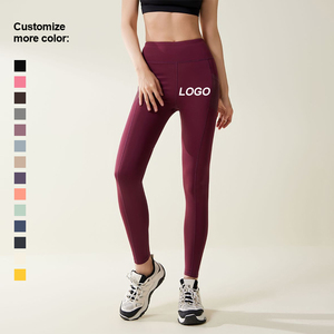 Haute qualité gym sport fitness entraînement sans couture pantalons de Yoga Leggings taille haute bout à bout Gym Yoga Leggings pour le sport - Product Image 5