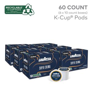 Lavazza Super Crema, Cápsulas Individuales Keurig K-Cup, Café Tostado Espresso Medio, 60 Unidades - Product Image 2
